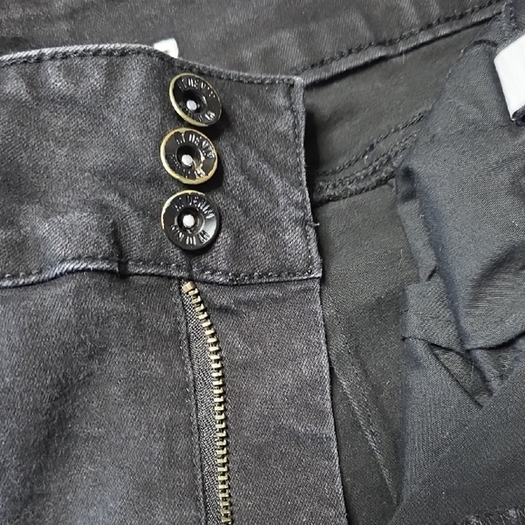 Hot Topic Hi-Rise Super Skinny Women's Black Jeans - Picture 4 of 6